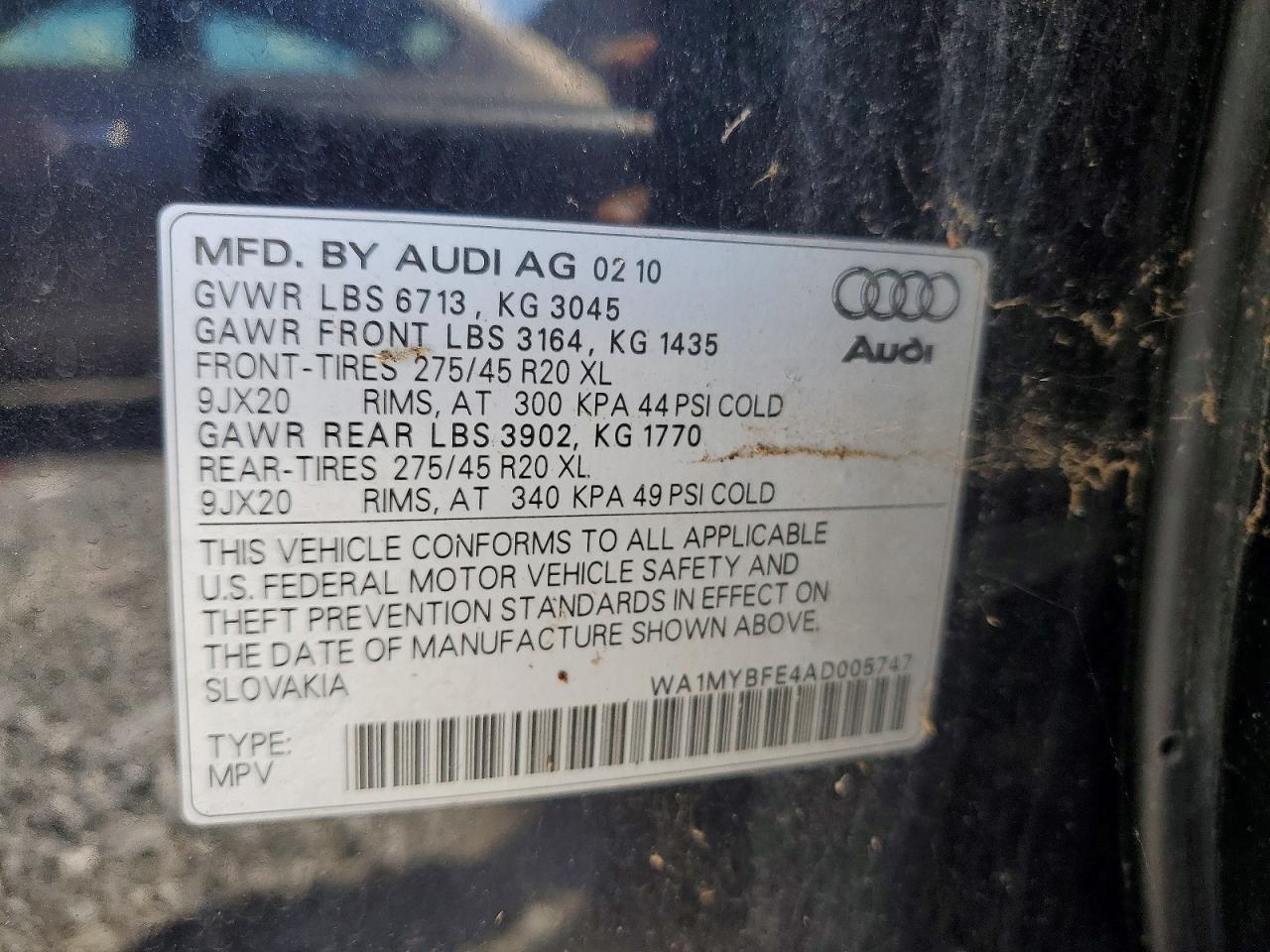 AUDI Q7 2011 — 13