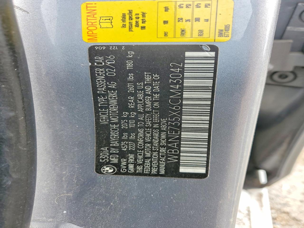 BMW 530 2006 — 13