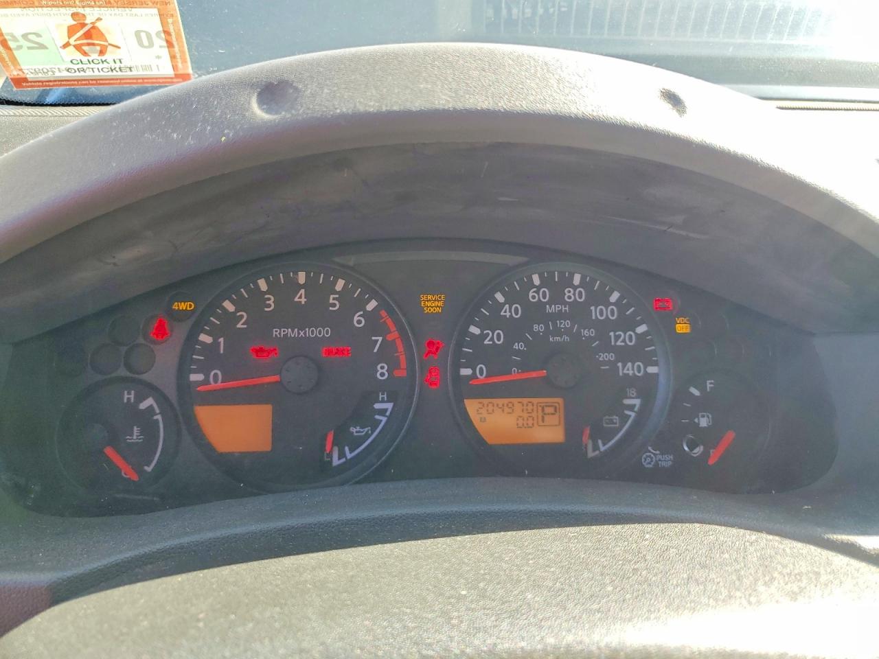 NISSAN XTERRA 2010 — 10