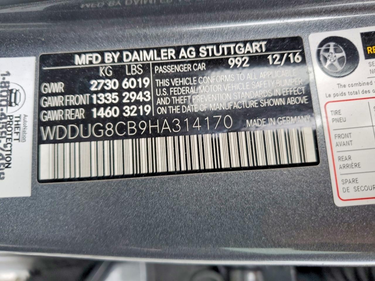 MERCEDES-BENZ S 2017 — 14