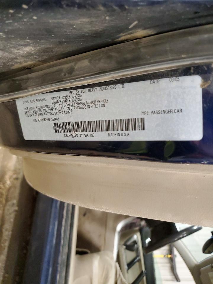 SUBARU LEGACY 2006 — 14