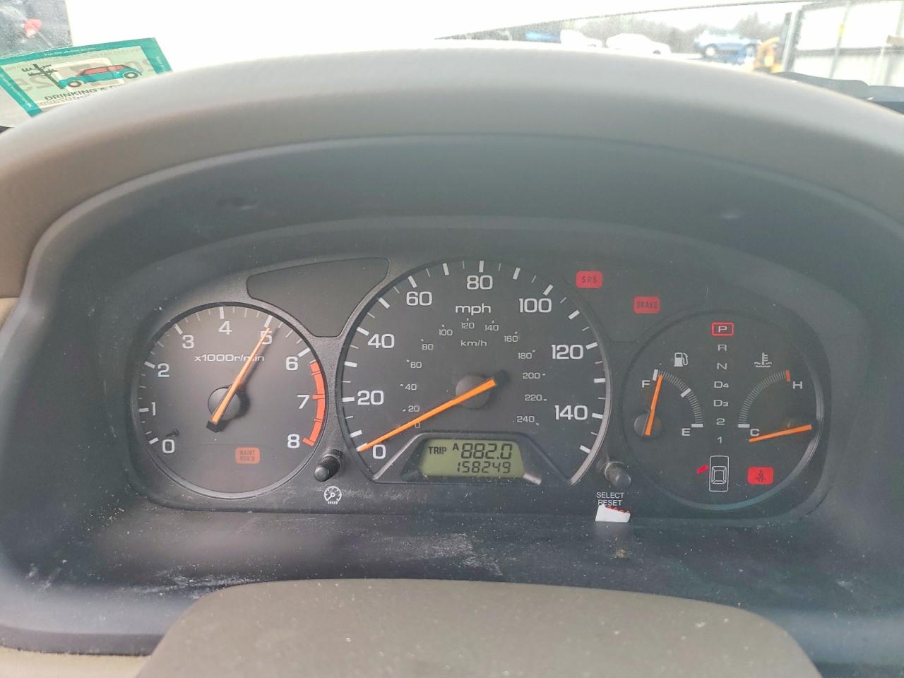 HONDA ACCORD 2001 — 10