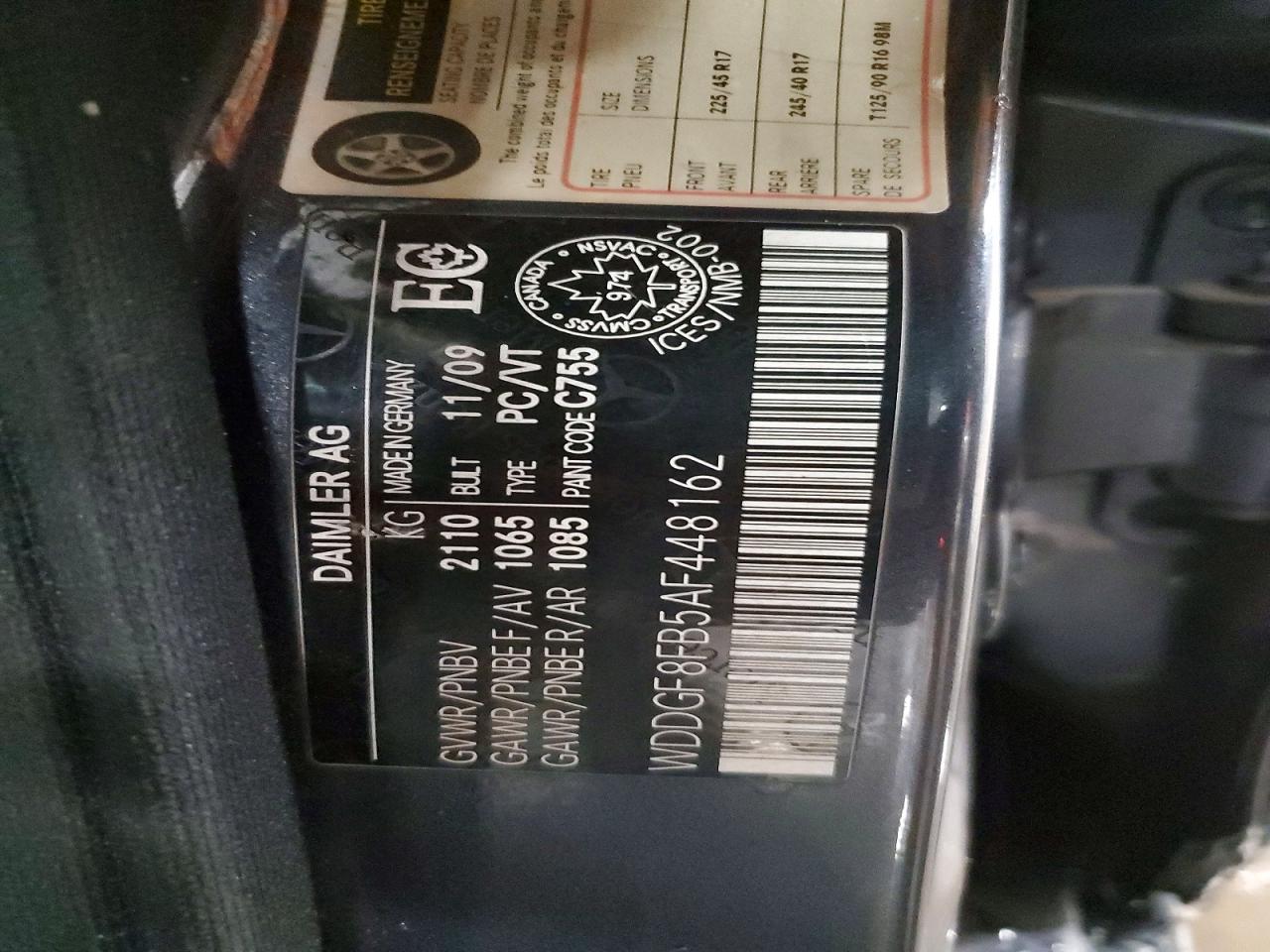 MERCEDES BENZ C 2010 — 13