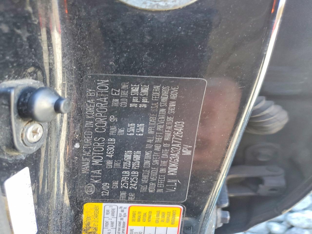 KIA SPORTAGE 2010 — 14