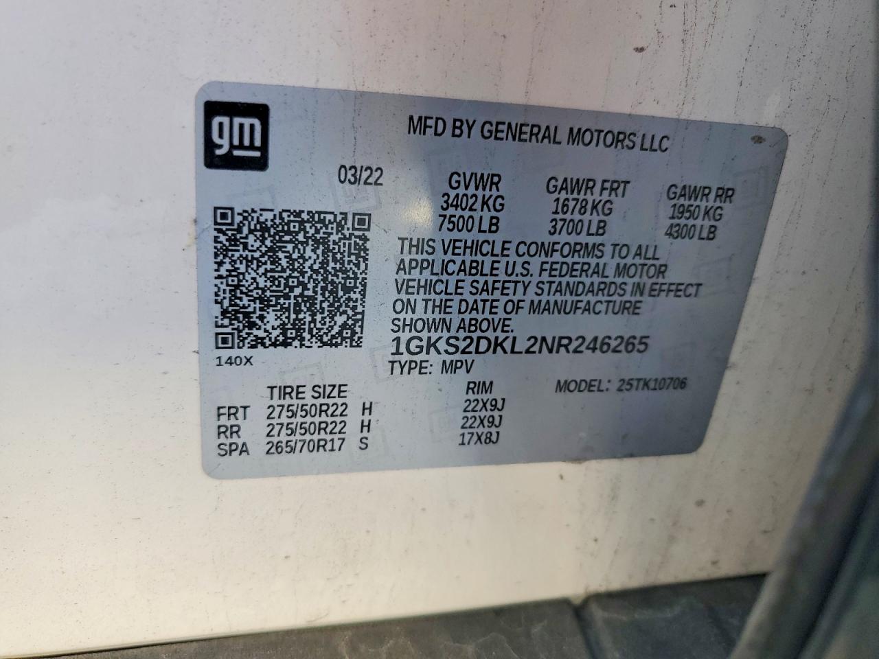 GMC YUKON 2022 — 15