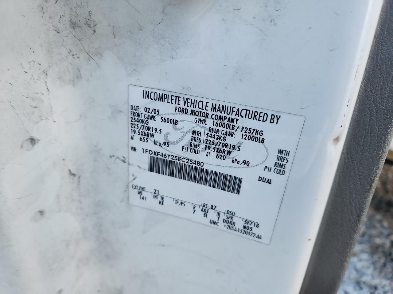 FORD F450 2005 — 13