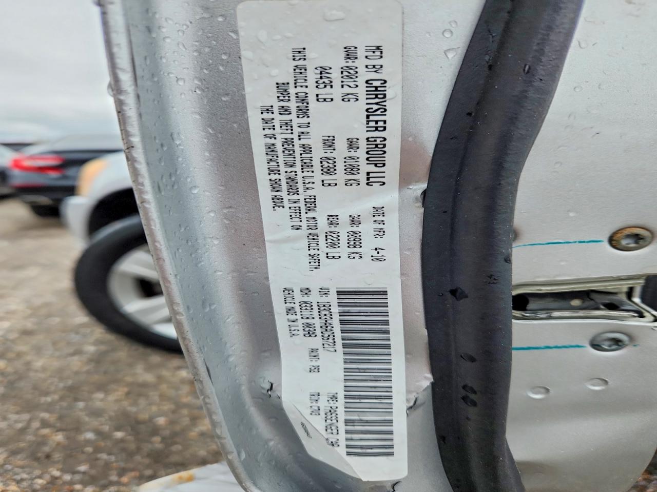 DODGE CALIBER 2010 — 13