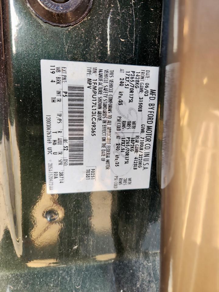 FORD EXPEDITION EDDIE BAUER 2003 — 13