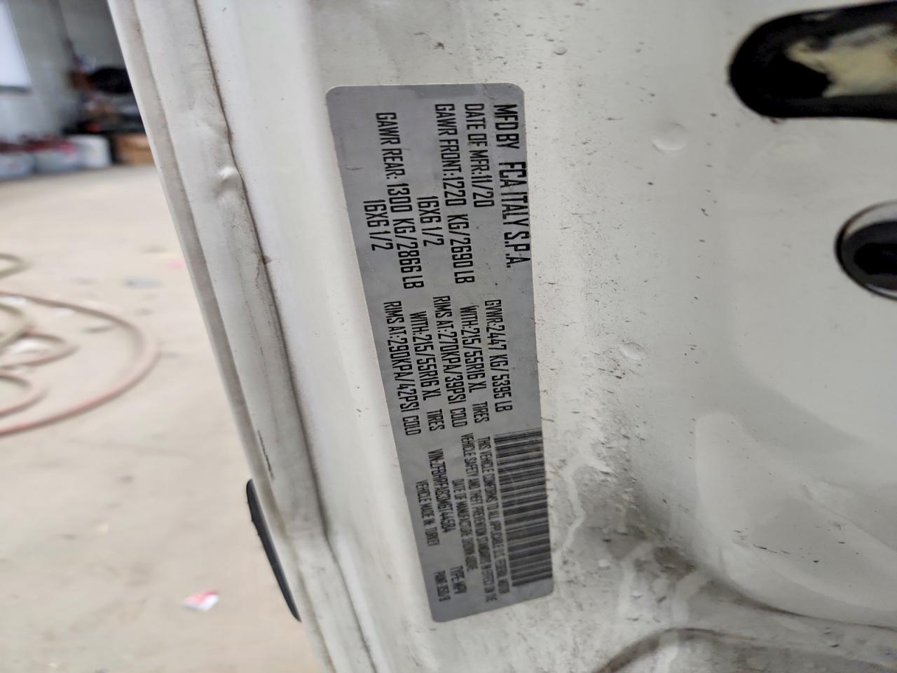 RAM PROMASTER CITY 2021 — 15
