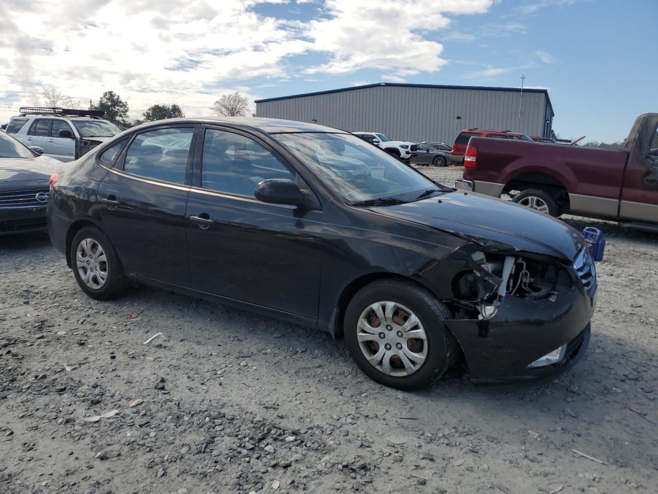 2010 HYUNDAI ELANTRA BLUE