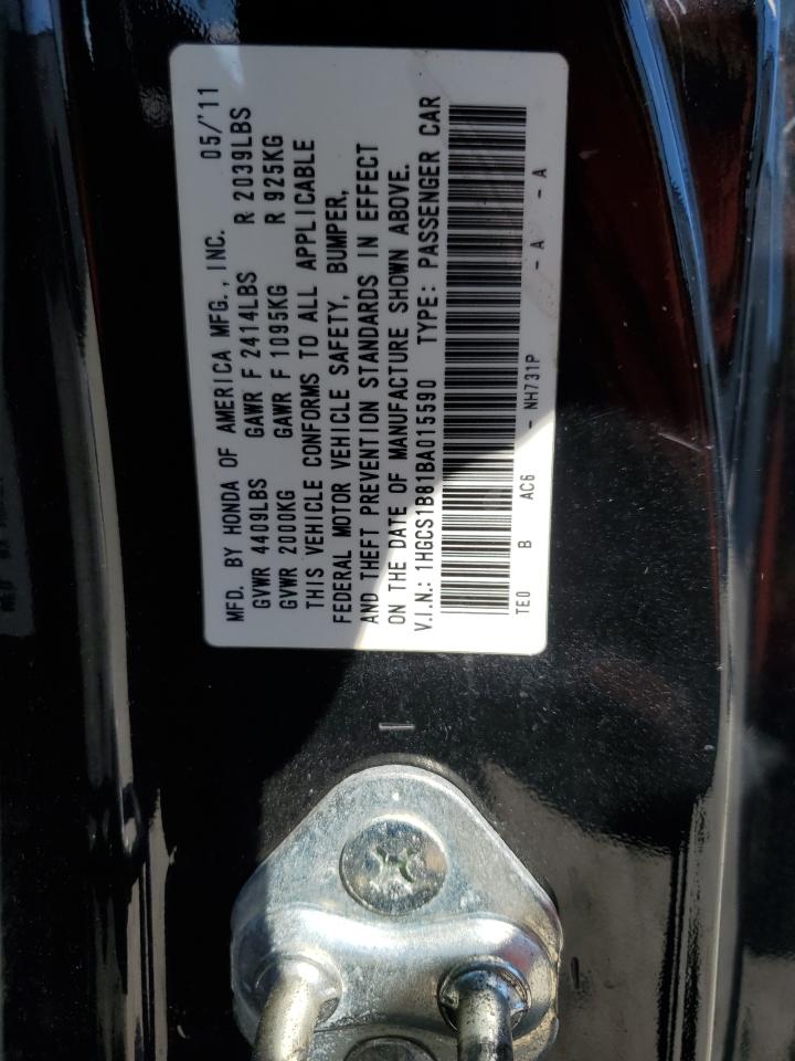 HONDA ACCORD EXL 2011 — 13