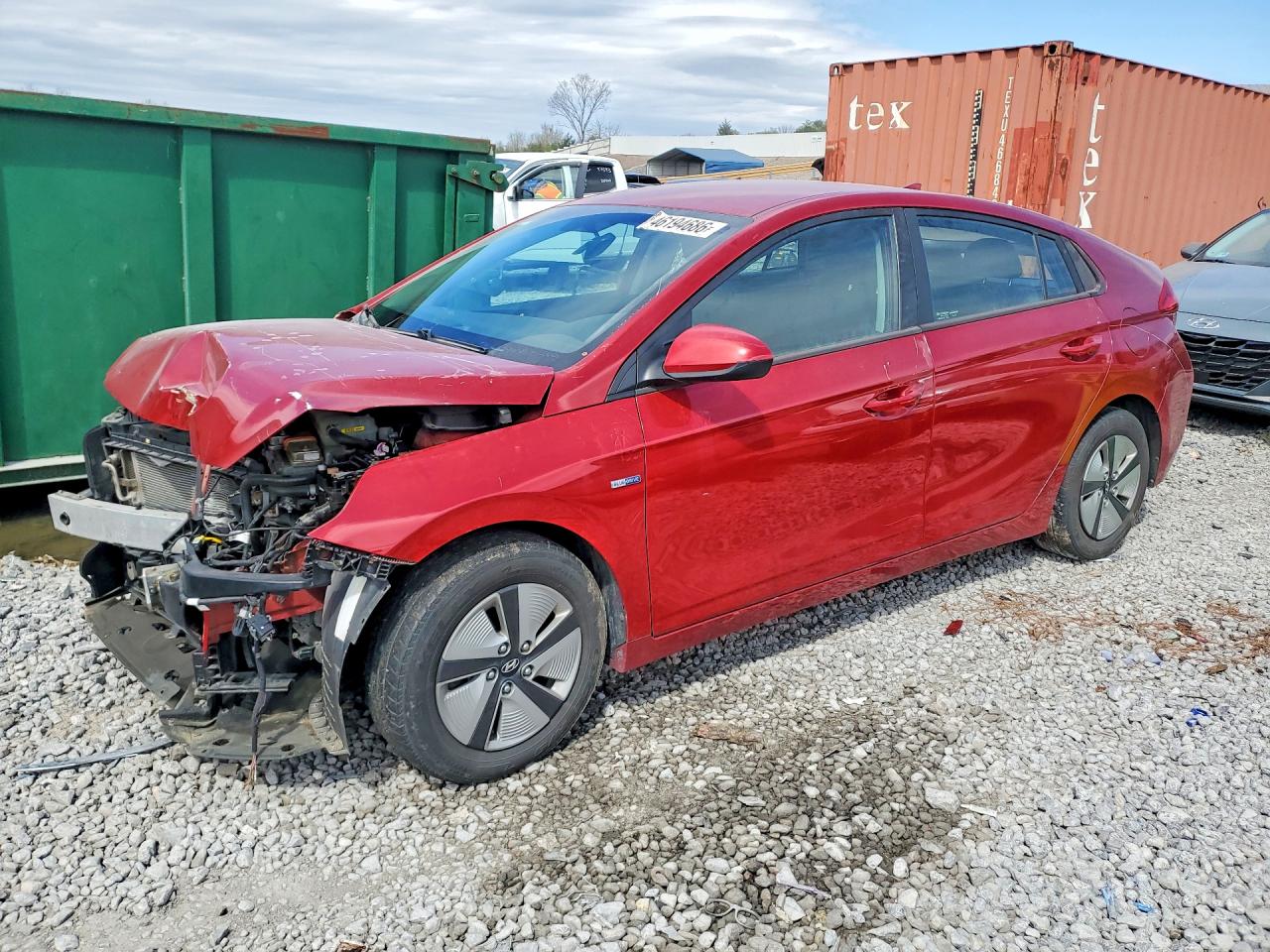 2019 HYUNDAI IONIQ HYBRID BLUE