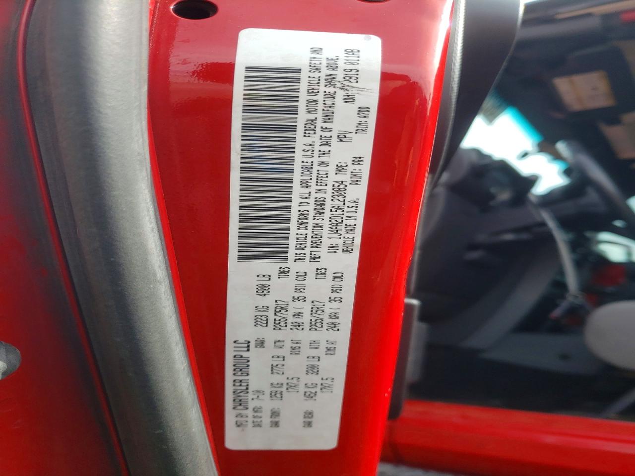 JEEP WRANGLER 2010 — 13