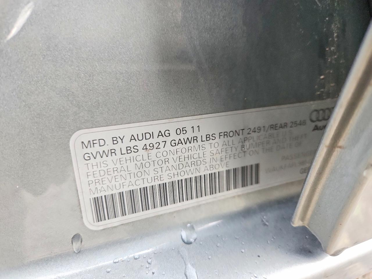 AUDI A4 2011 — 14