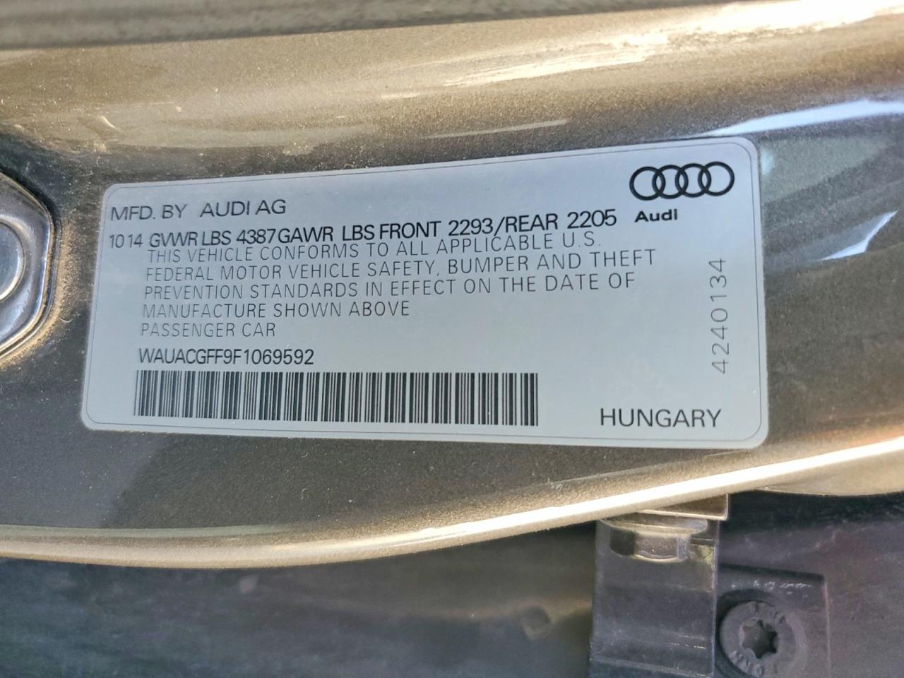 AUDI A3 2015 — 13