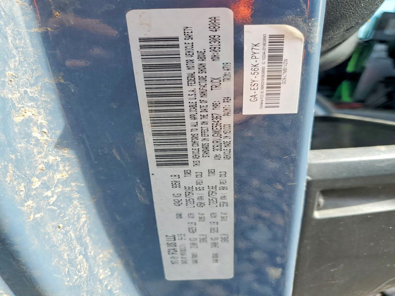 RAM PROMASTER 3500 2019 — 13