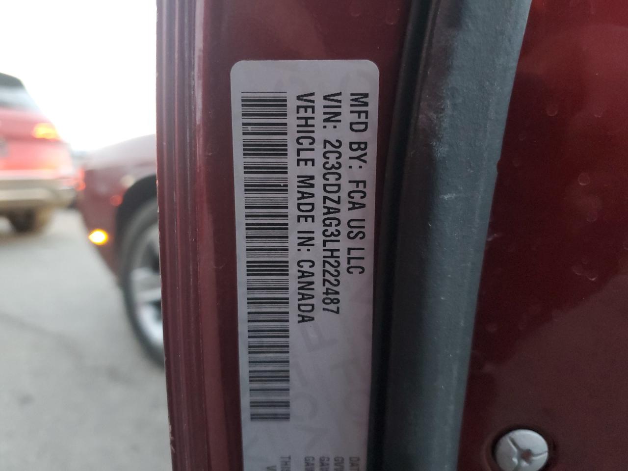 DODGE CHALLENGER 2020 — 14