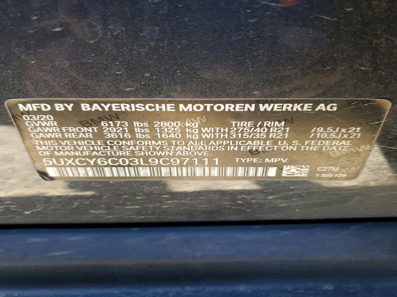 BMW X6 2020 — 14