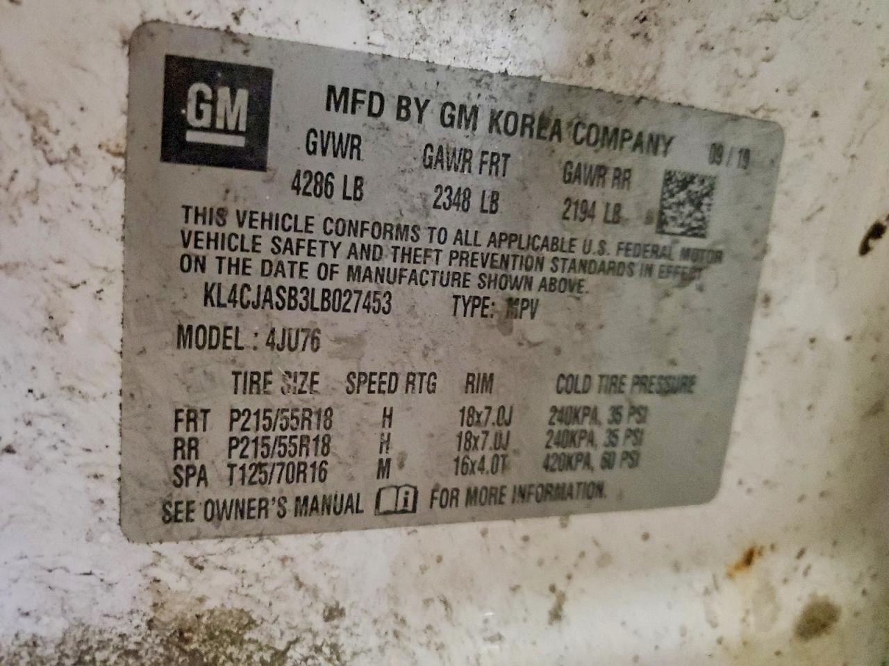 BUICK ENCORE 2020 — 14