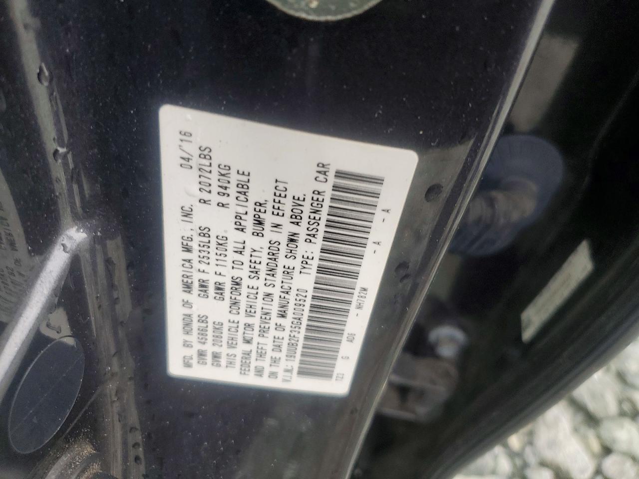 ACURA TLX 2016 — 13