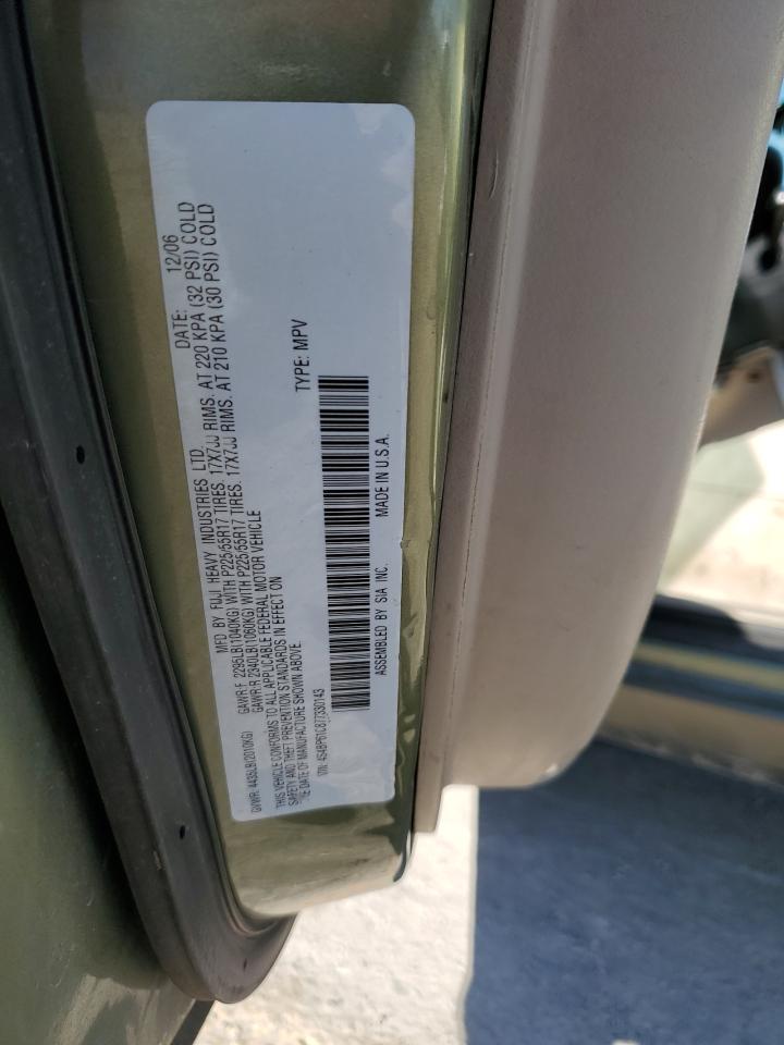 SUBARU OUTBACK 2007 — 14