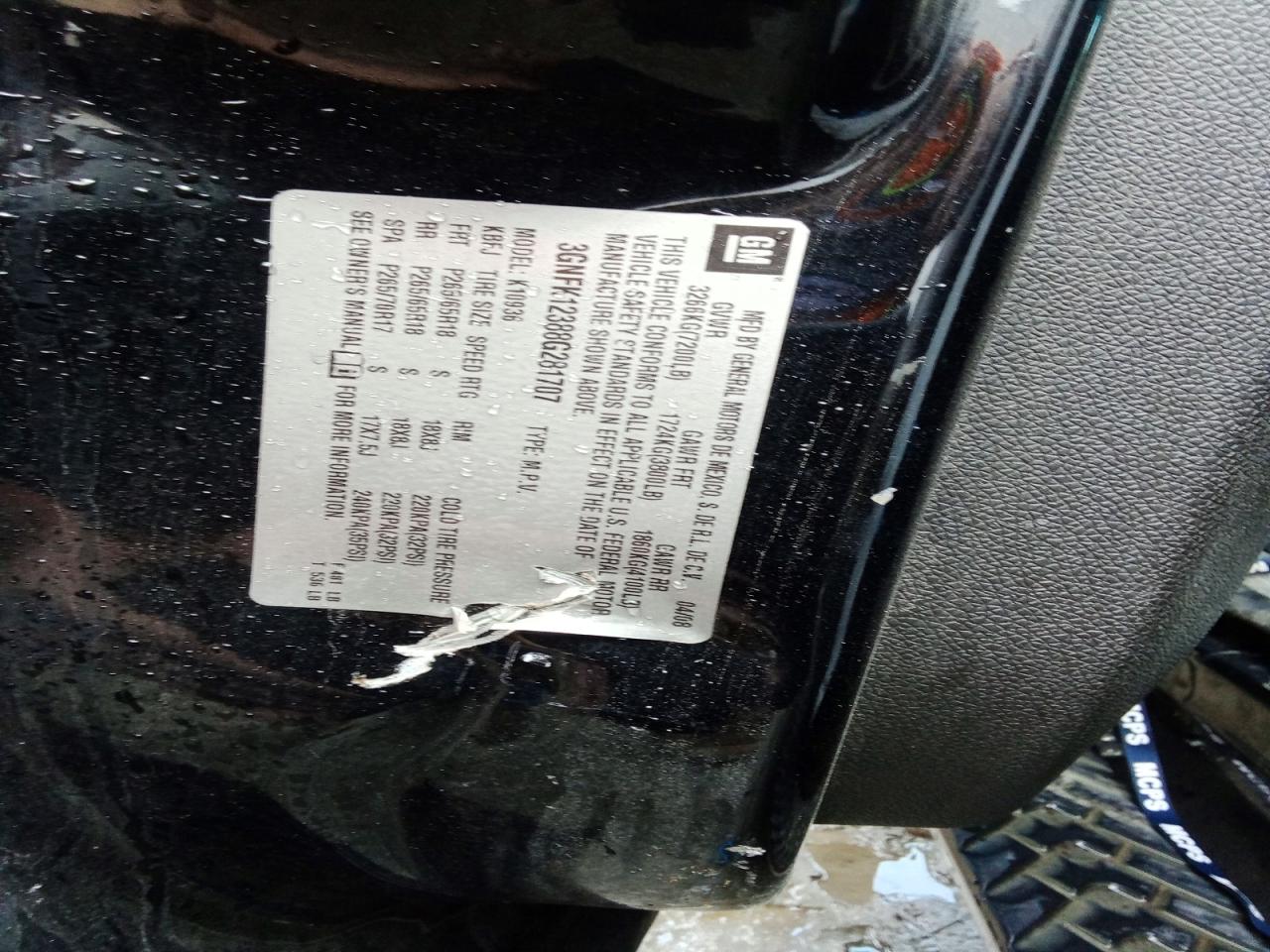 CHEVROLET AVALANCHE 2008 — 13