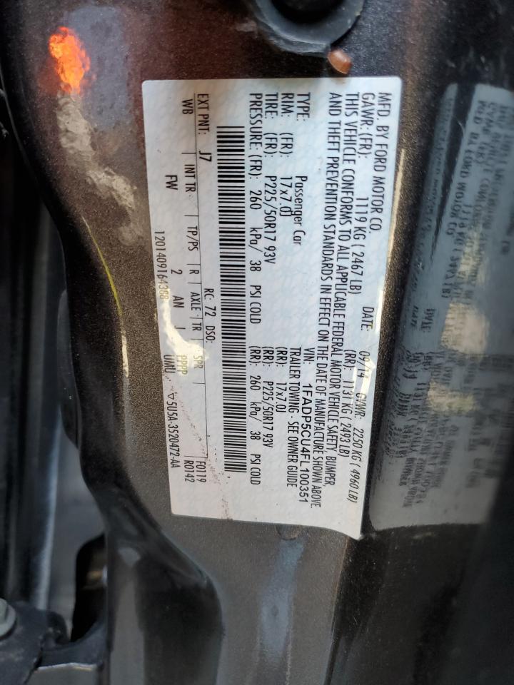 FORD C-MAX 2015 — 15