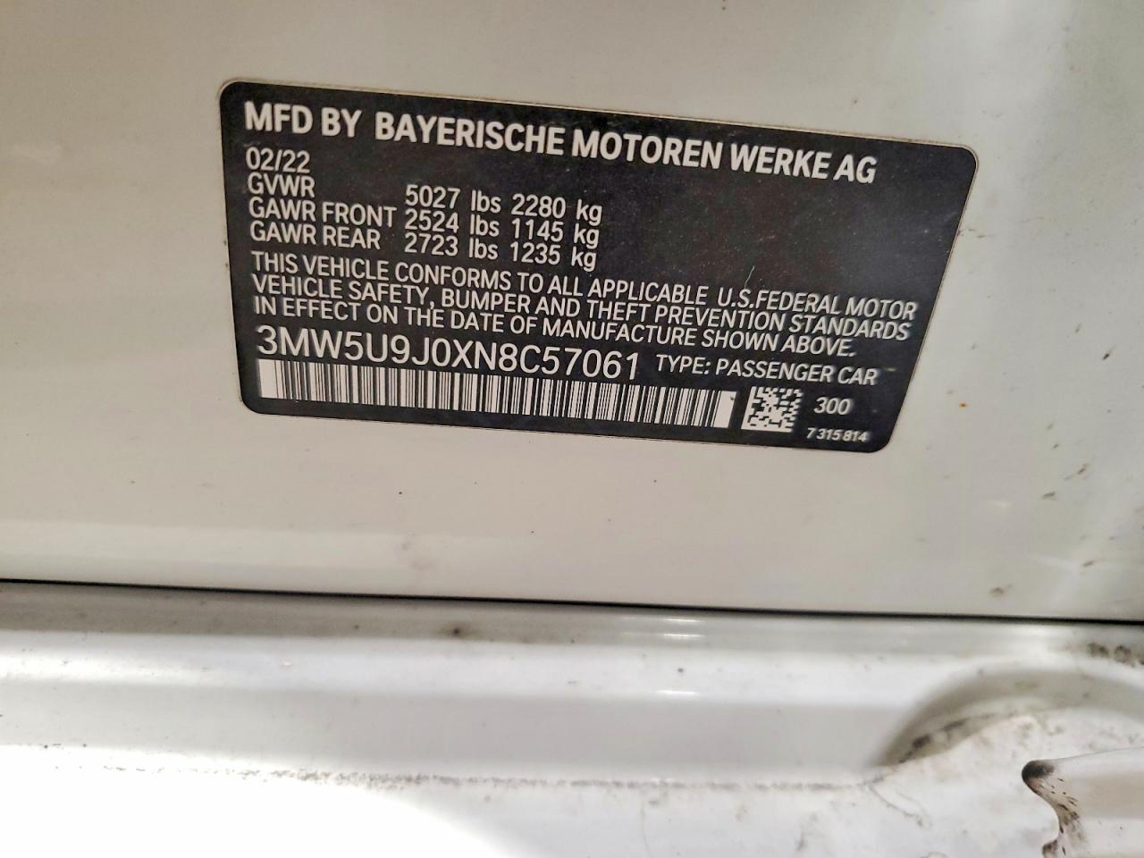 BMW M340XI 2022 — 14
