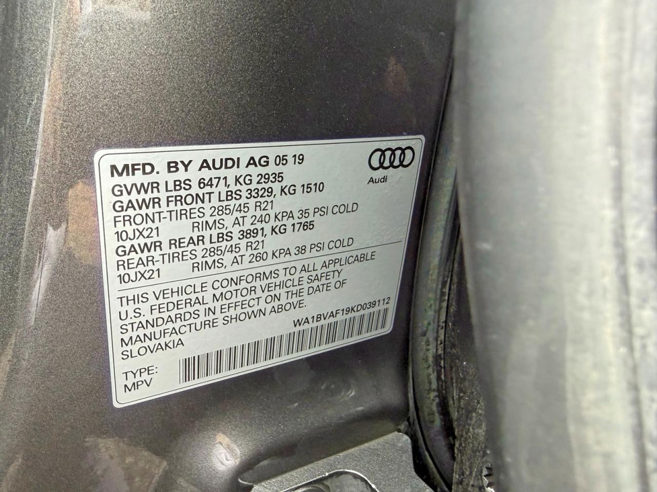 AUDI Q8 2019 — 11