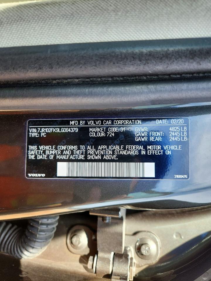 VOLVO S60 2020 — 13