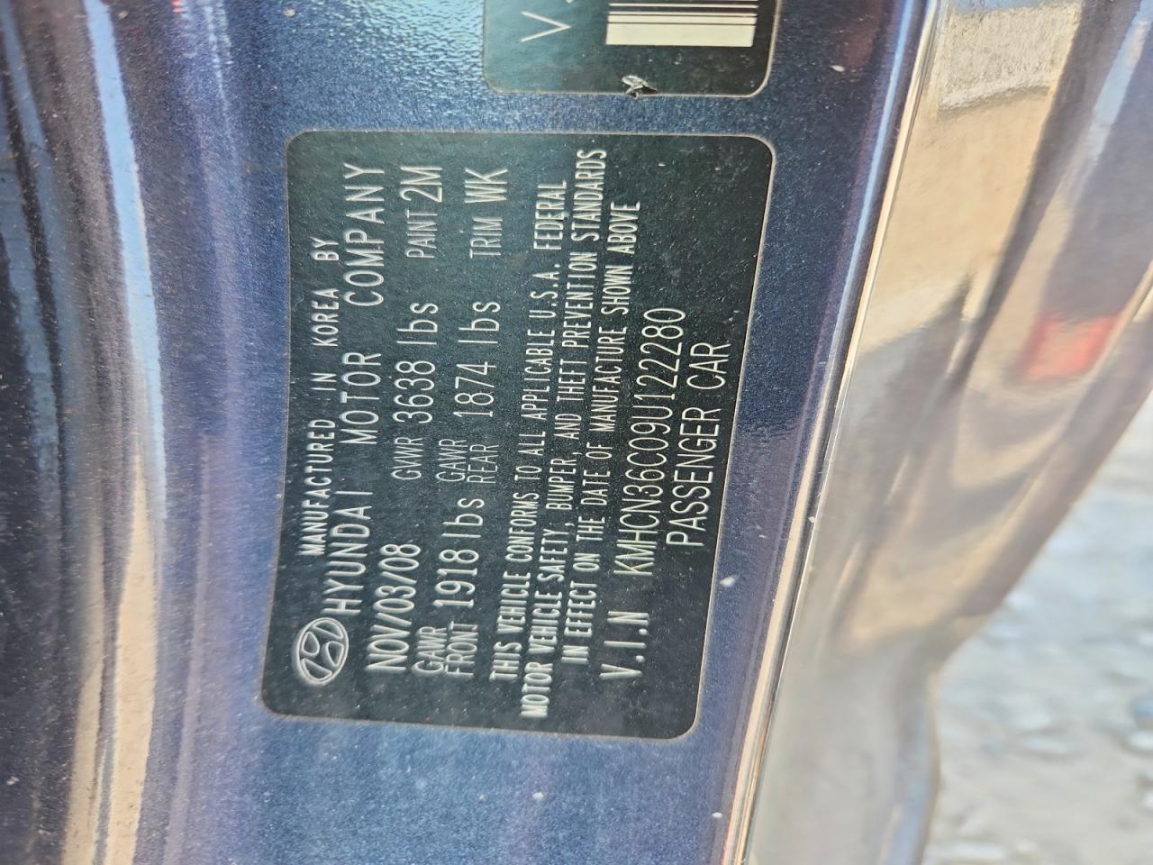 HYUNDAI ACCENT 2009 — 14