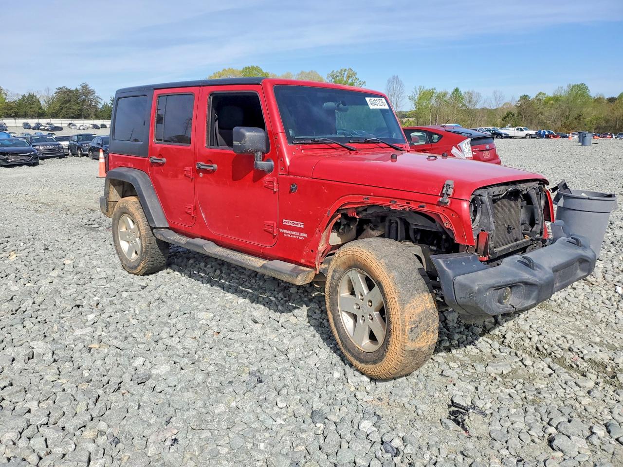 2012 JEEP WRANGLER UNLIMITED SPORT