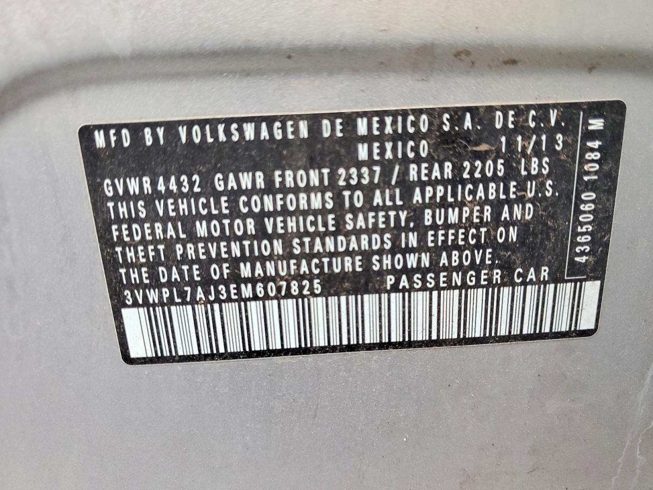 VOLKSWAGEN JETTA 2014 — 13