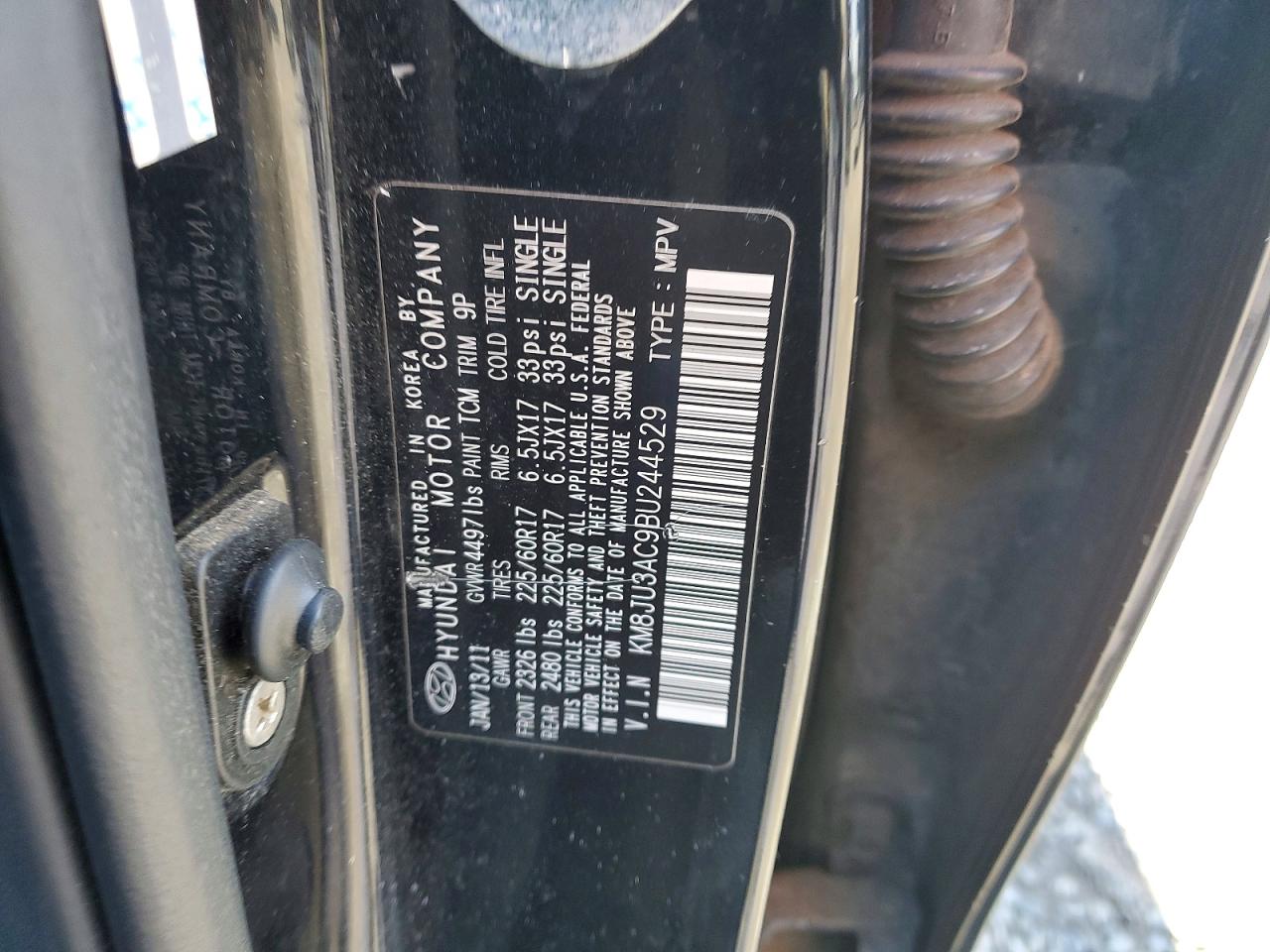 HYUNDAI TUCSON 2011 — 14