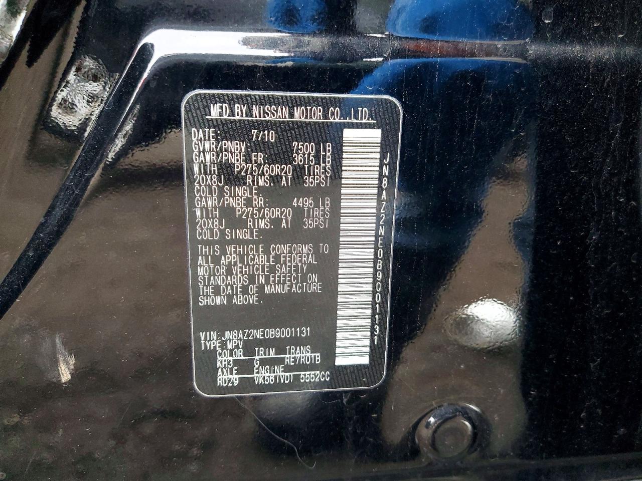 INFINITI QX56 2011 — 14