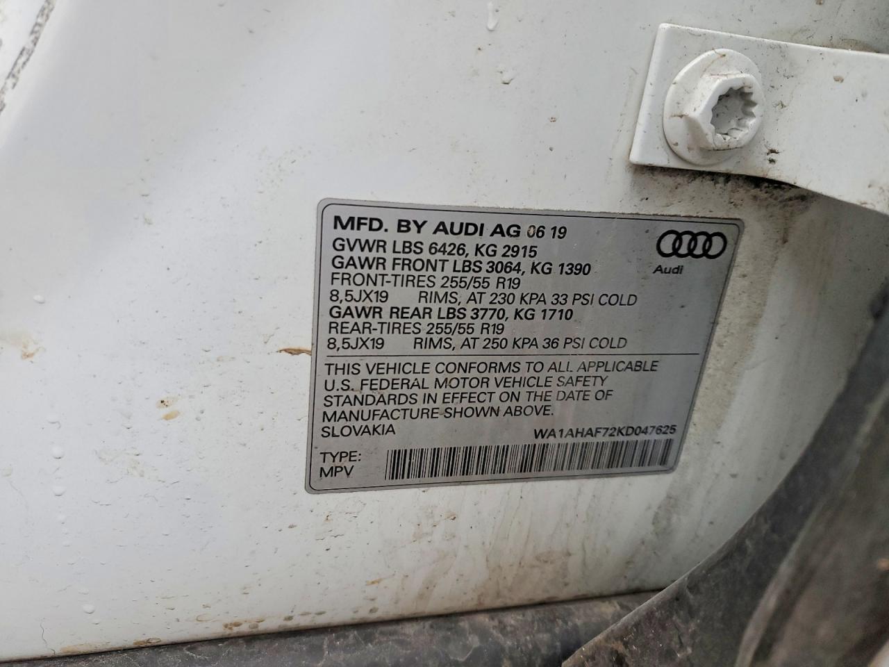 AUDI Q7 2019 — 14