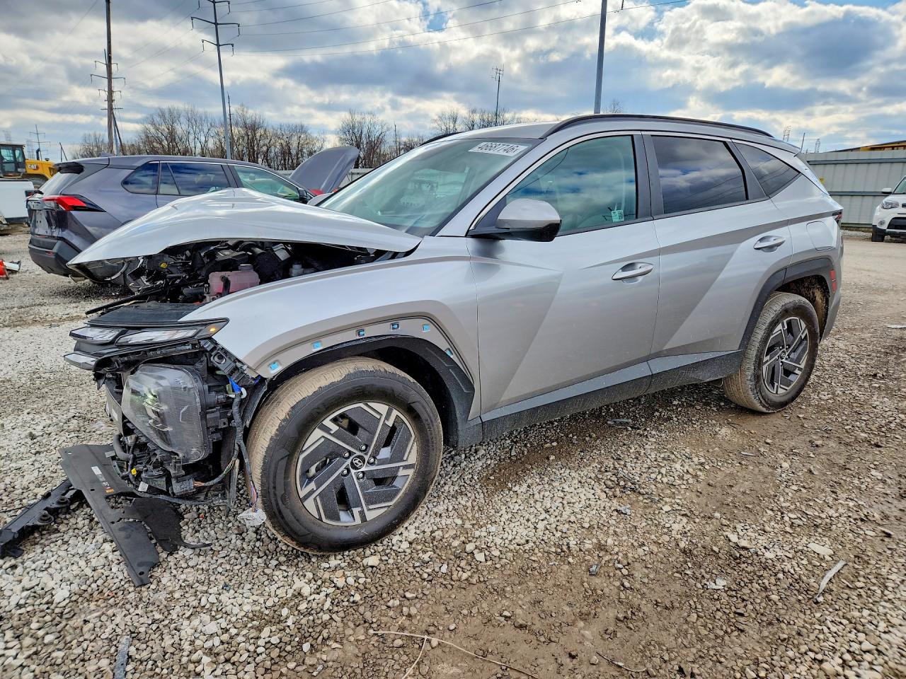 2025 HYUNDAI TUCSON HYBRID BLUE