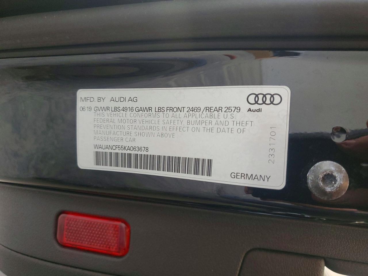 AUDI A5 2019 — 13