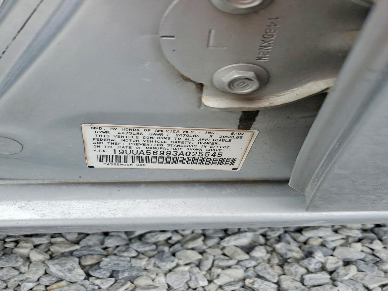 ACURA 3.2TL 2003 — 14