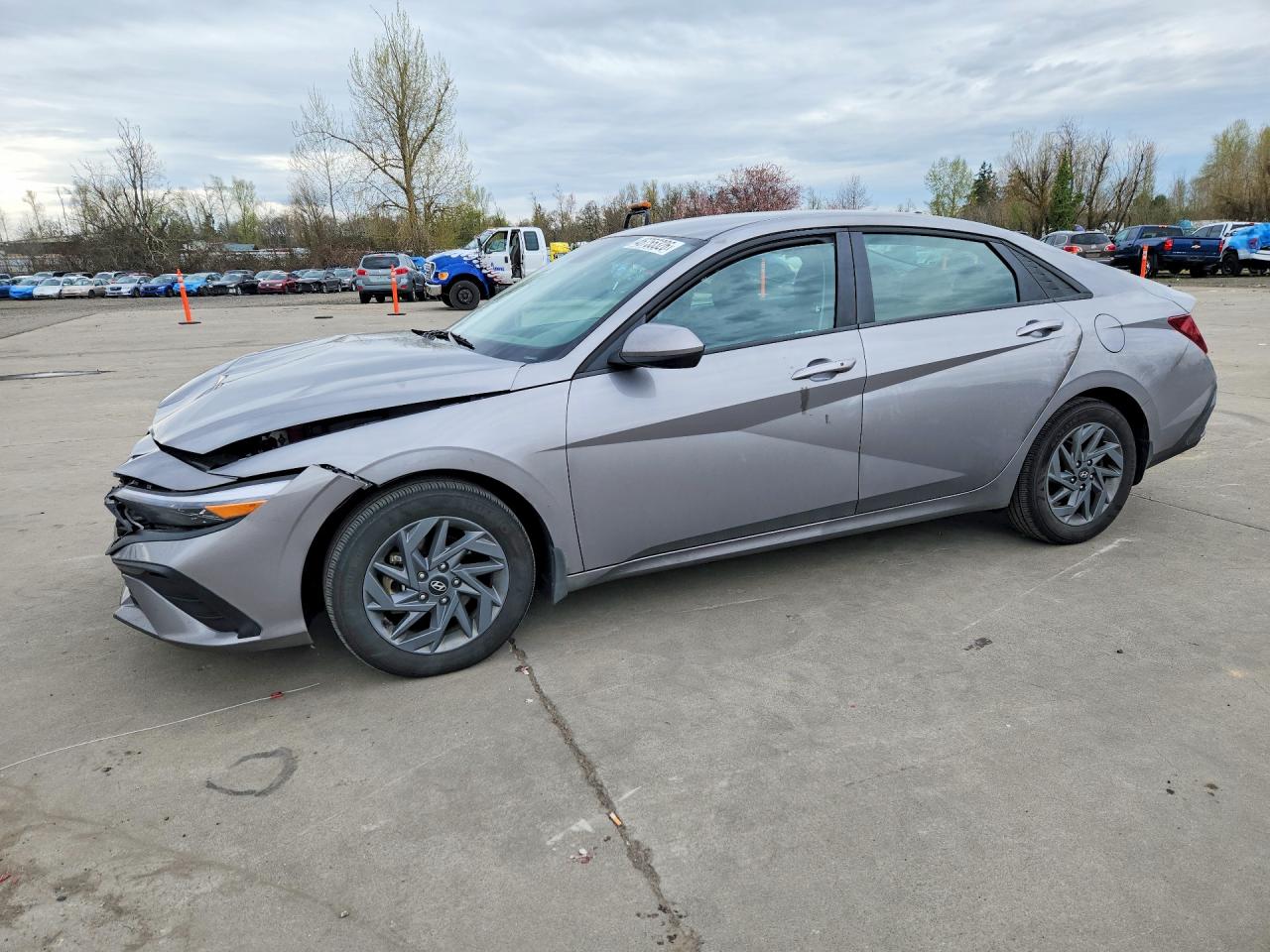 2024 HYUNDAI ELANTRA HYBRID BLUE