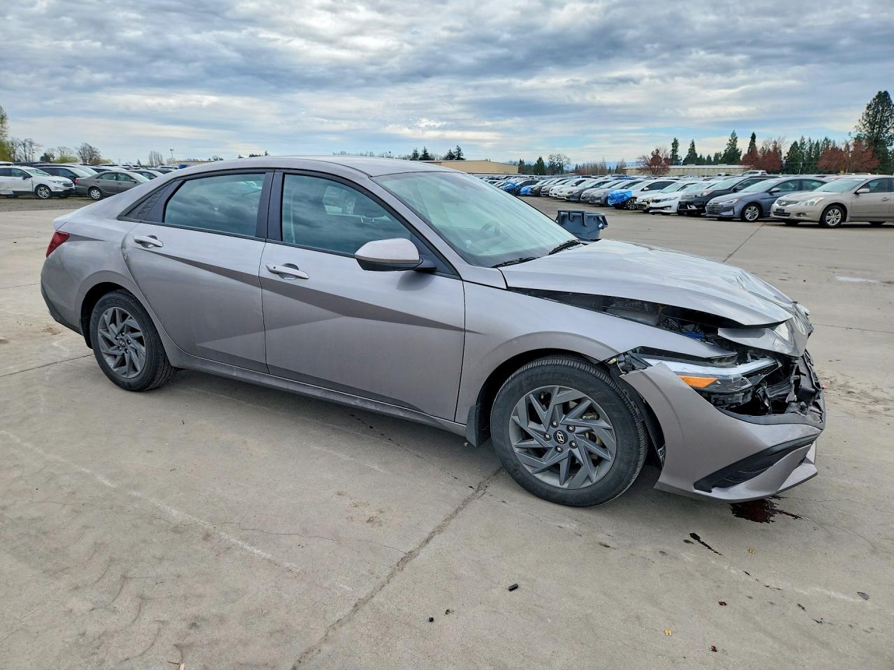2024 HYUNDAI ELANTRA HYBRID BLUE