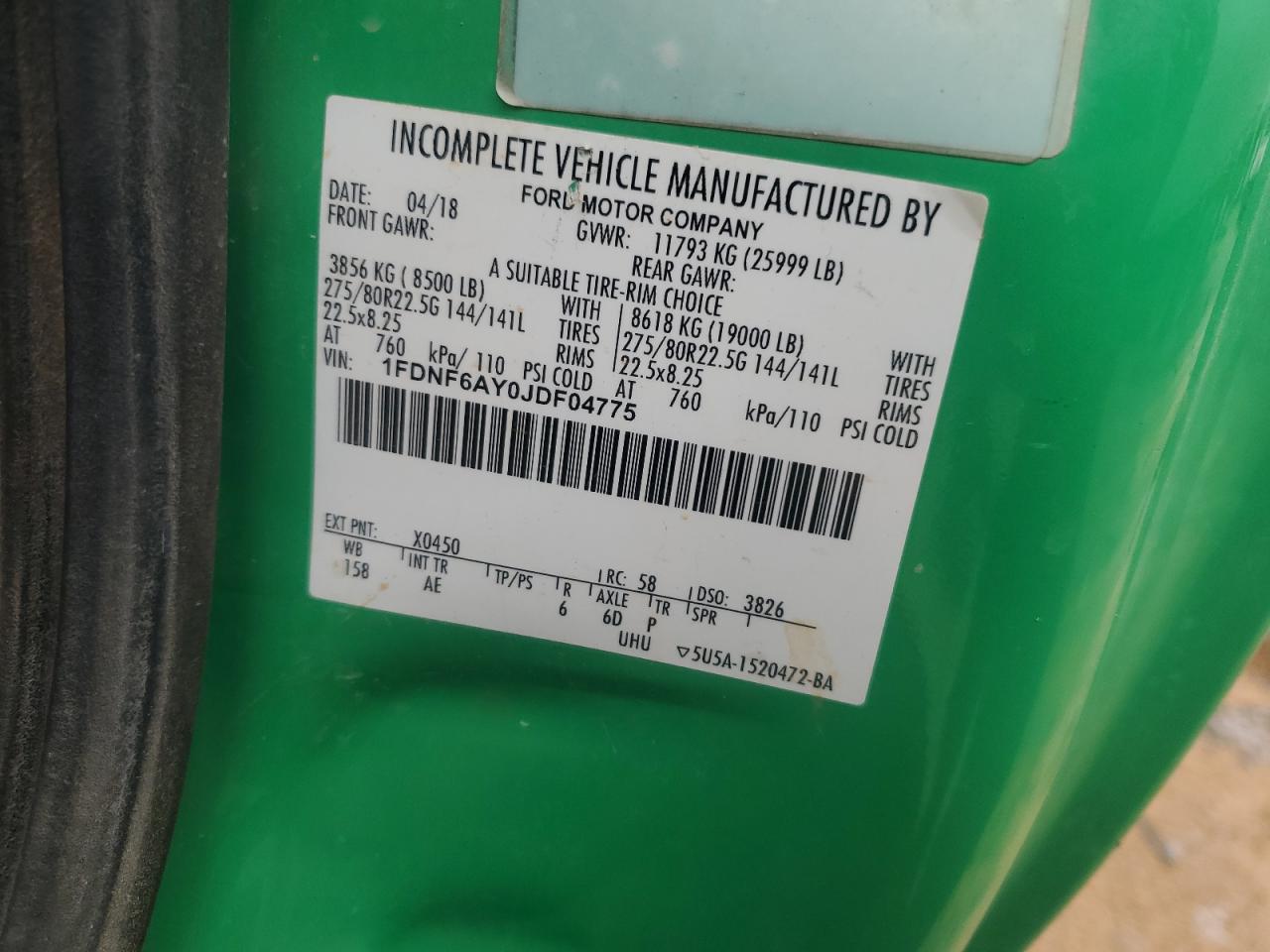 FORD F650 2018 — 13
