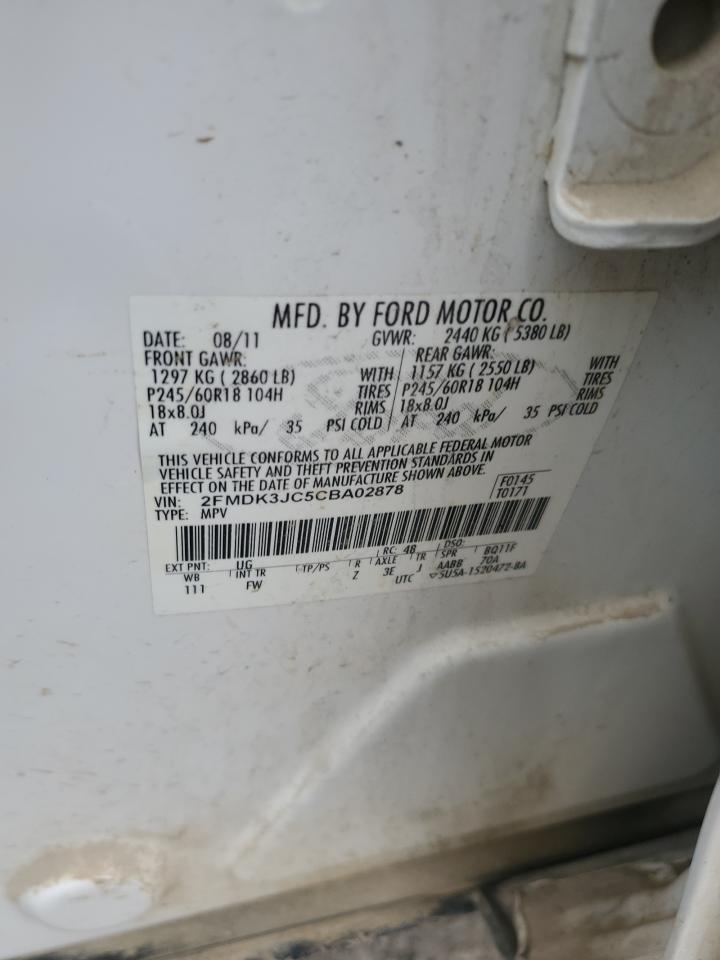 FORD EDGE 2012 — 13