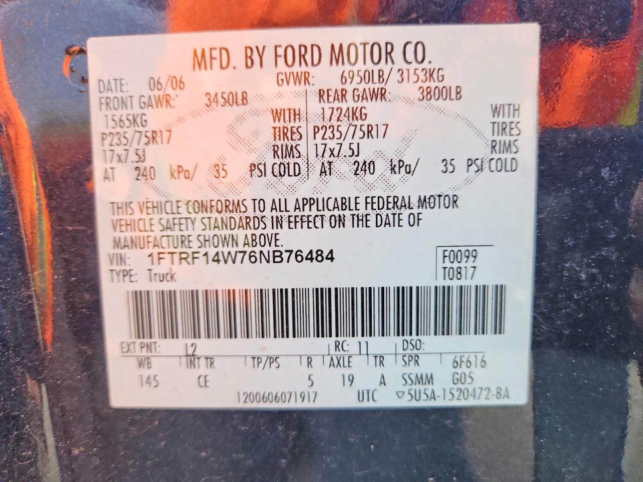FORD F-150 2006 — 13
