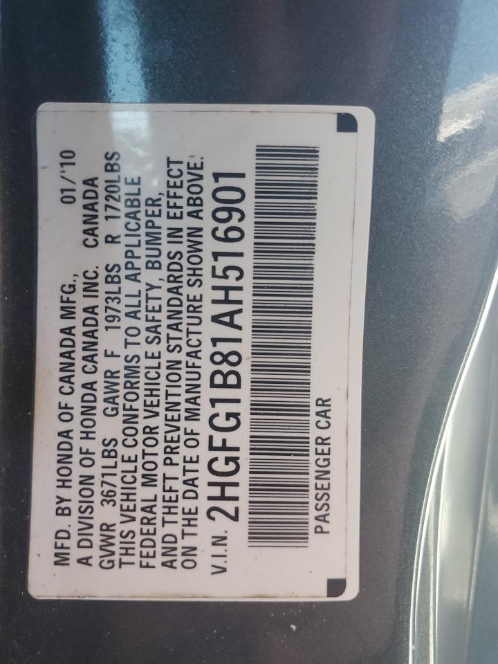 HONDA CIVIC 2010 — 13