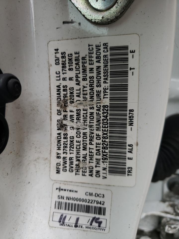 HONDA CIVIC 2014 — 14