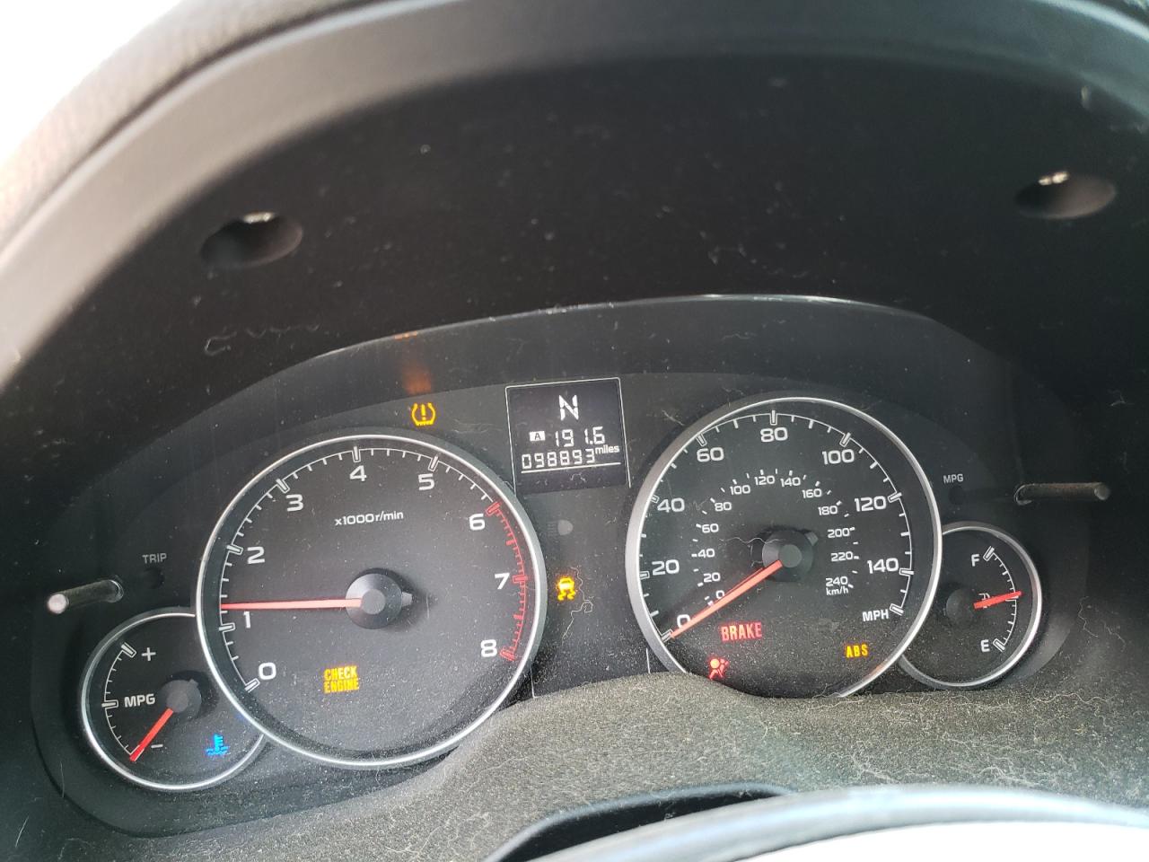 Subaru Outback 2.5I 2014 — 9