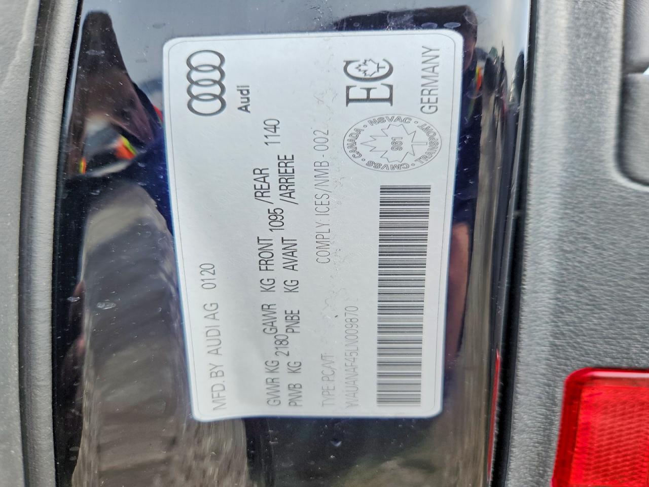 AUDI A4 2020 — 13