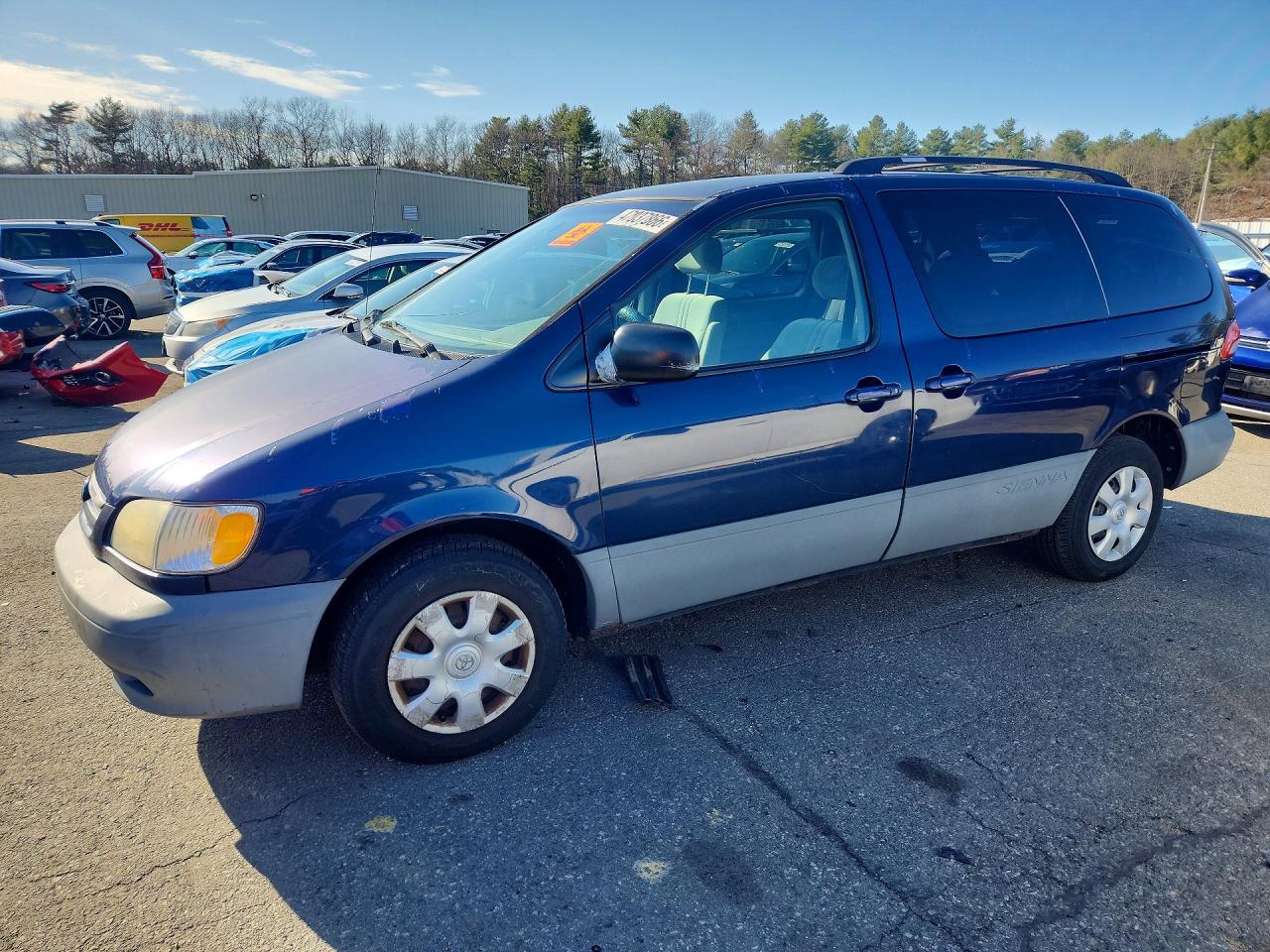 TOYOTA SIENNA 2002 — 2