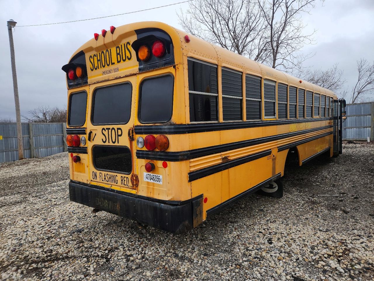 2012 BLUBIRD SCHOOL BUS / TRANSIT BUS